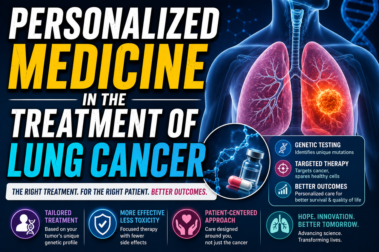 Read more about the article PERSONALIZED MEDICINE IN THE TREATMENT OF LUNG CANCER